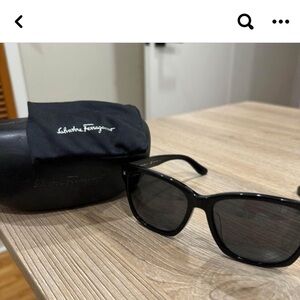 Ferragamo® sunglasses new without tags. Simply too wide for my narrow face.